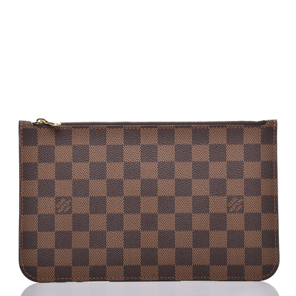 Louis Vuitton Damier Ebene Neverfull MM GM Pochette 1 of 7