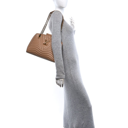 Louis Vuitton Calfskin New Wave Chain Tote Noisette 2 of 9
