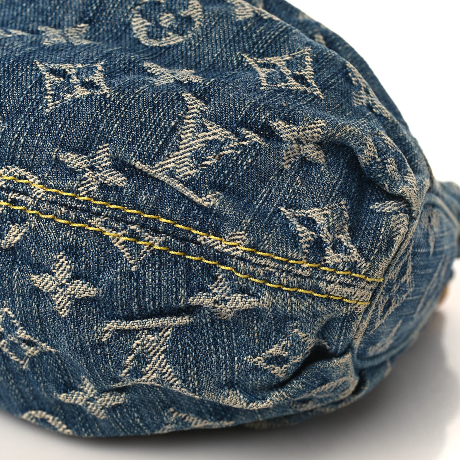 Louis Vuitton Monogram Denim Pleaty Blue 8 of 10