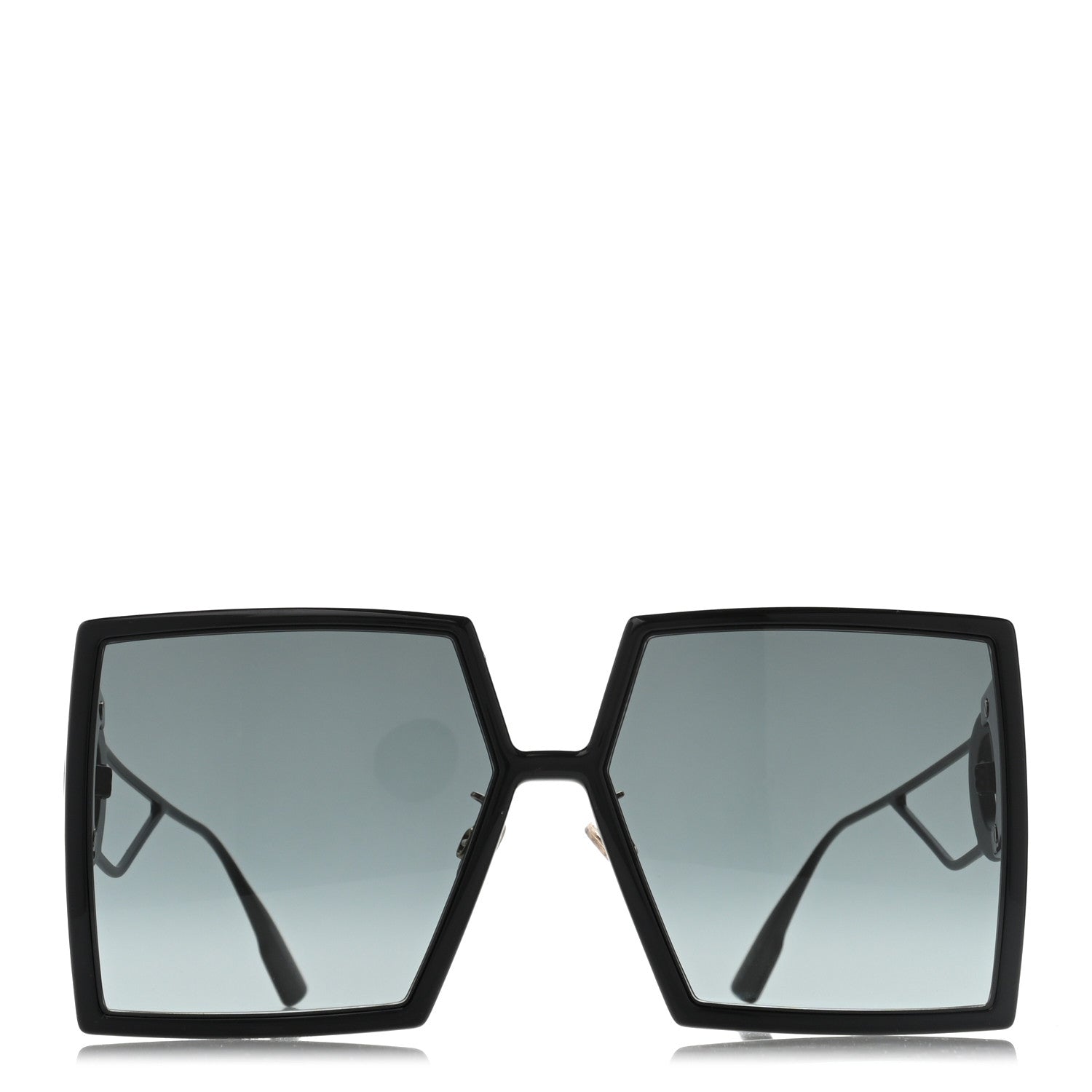 Christian Dior Square 30 Montaigne Sunglasses Black 2 of 8