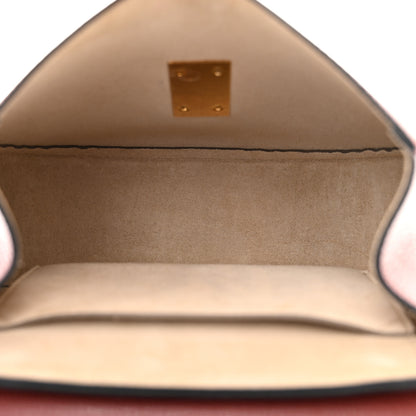 Chloe Grained Calfskin Lambskin Bi-Color Drew Shoulder Bag Beige Brown 5 of 9