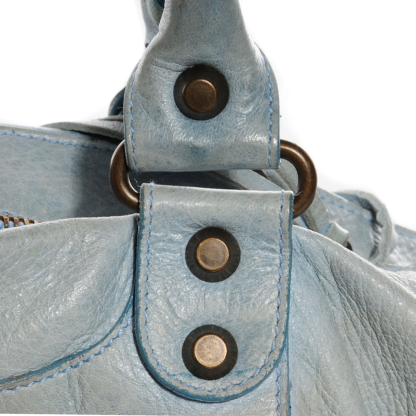 Chevre Classic Hardware Twiggy Sky Blue