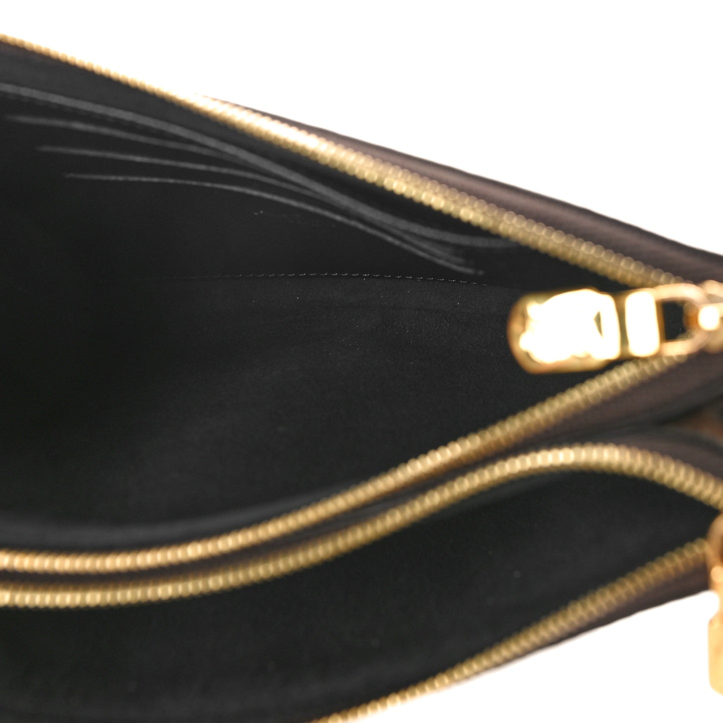 Reverse Monogram Giant Double Zip Pochette