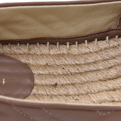 Gucci Nappa Matelasse GG Marmont Espadrilles 37.5 Porcelain Rose 10 of 10