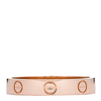 Cartier 18K Pink Gold 3.5mm LOVE Wedding Band Ring 58 8.5 1 of 4