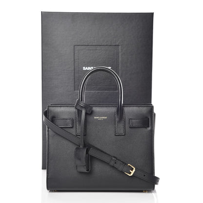 Saint Laurent Calfskin Nano Sac de Jour Black 14 of 14