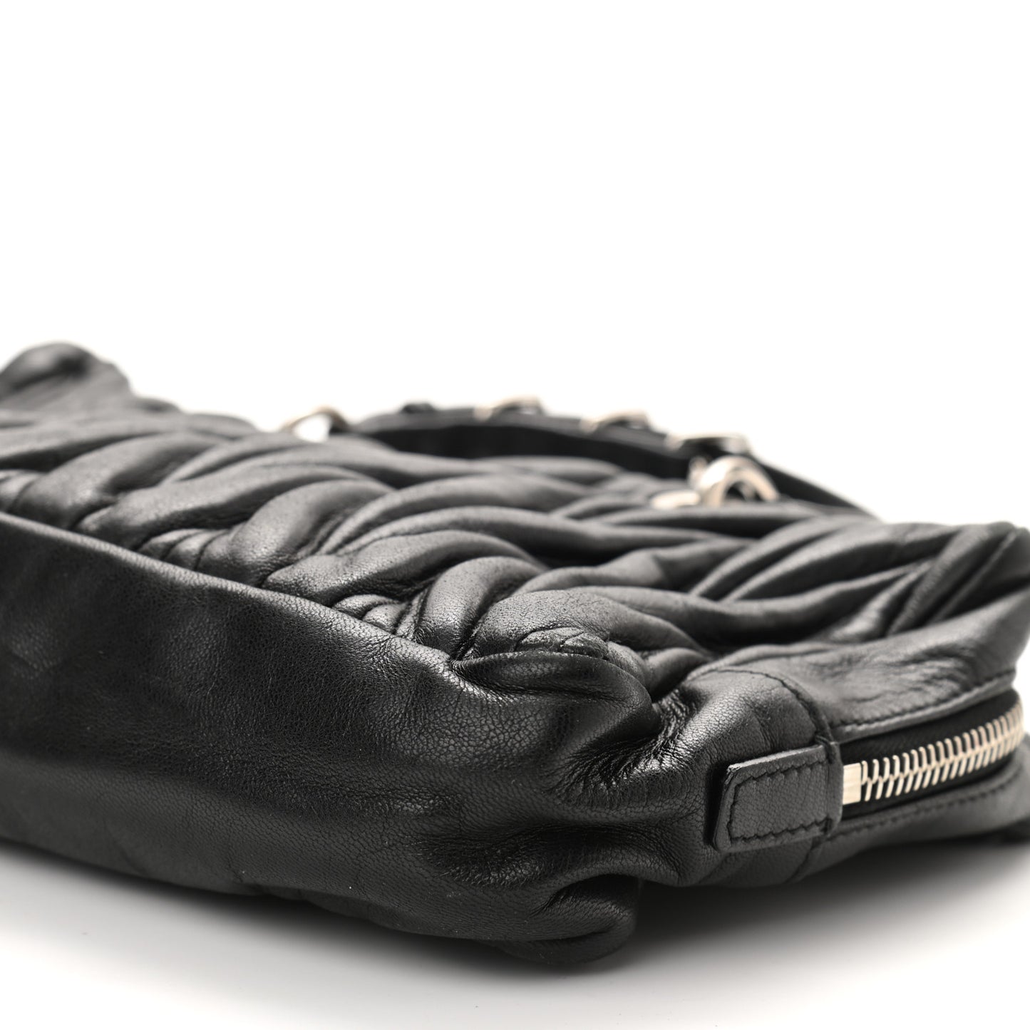 Nappa Matelasse Tote Black