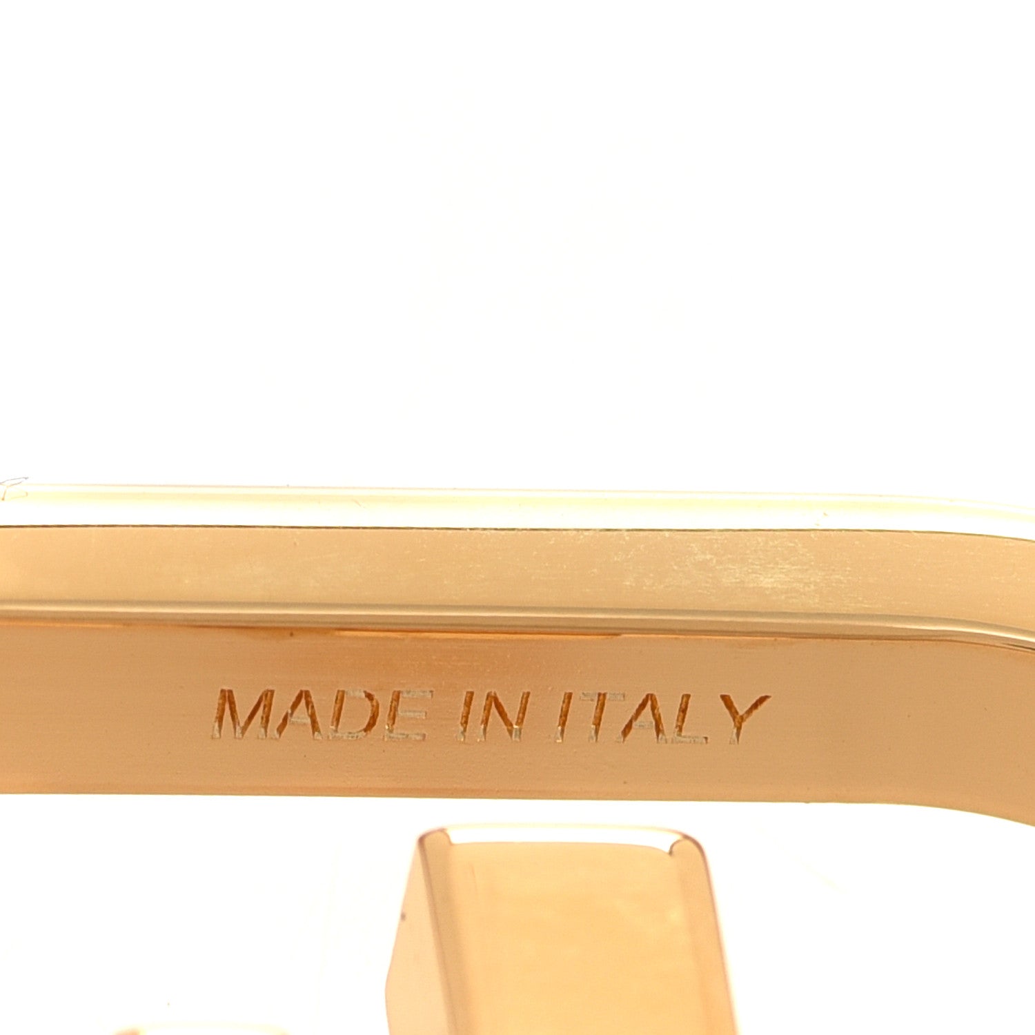 Fendi Metal O'Lock Strap You Gold 3 of 3
