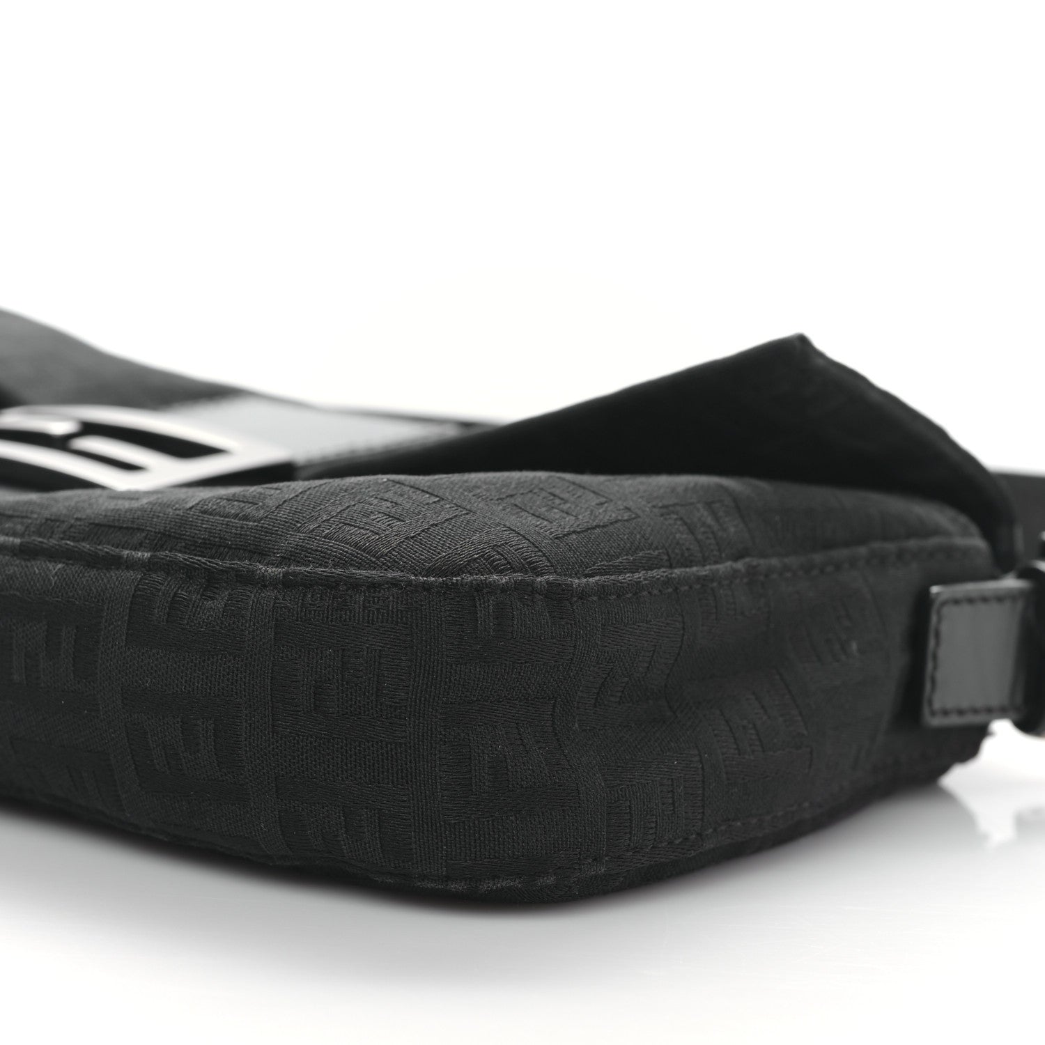 Fendi Zucchino Baguette Black 8 of 9