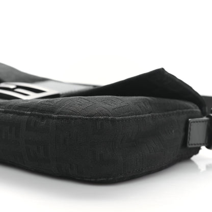 Fendi Zucchino Baguette Black 8 of 9