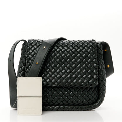 Bottega Veneta Nappa Intrecciato Small Cobble Shoulder Bag Dark Green 3 of 13