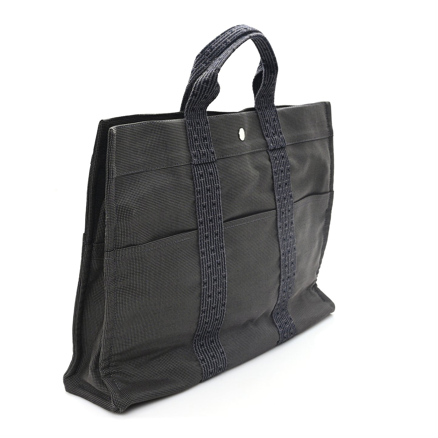 Canvas Herline MM Tote Grey
