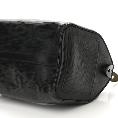 Louis Vuitton Epi Speedy 25 Black 9 of 9