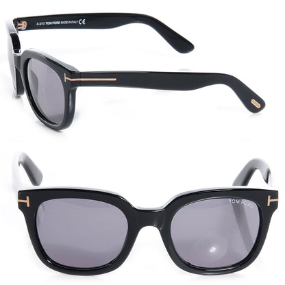 Tom Ford Campbell Sunglasses TF198 Black 1 of 5