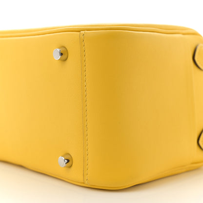 Hermes Swift Mini Lindy 20 Jaune De Naples 10 of 11