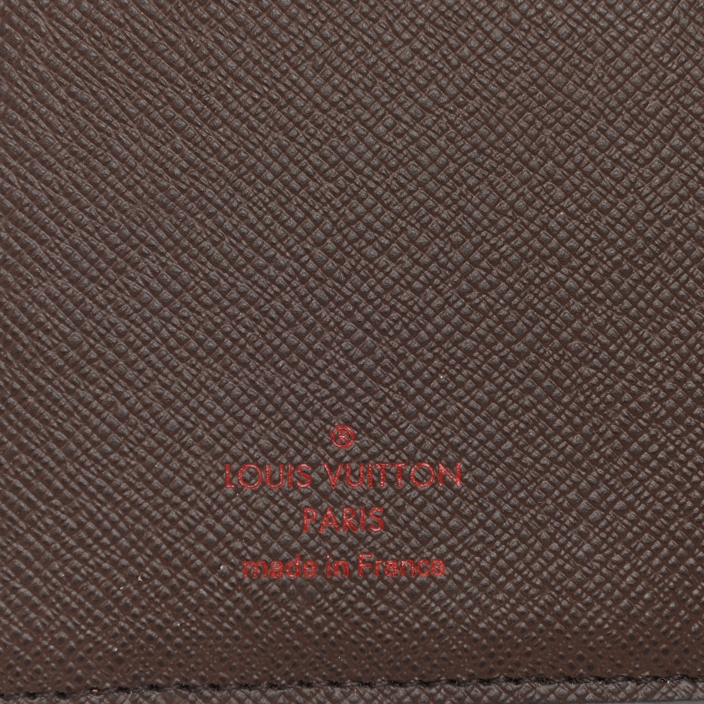 Damier Ebene Pocket Agenda Cover