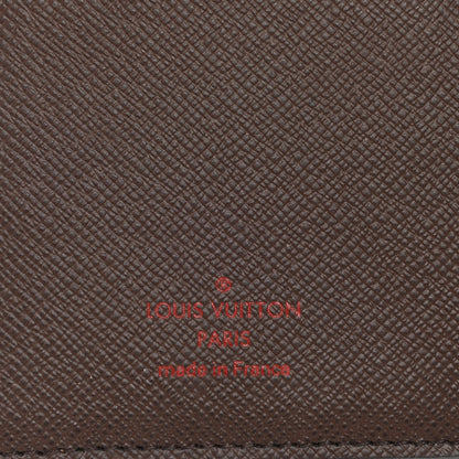 Louis Vuitton Damier Ebene Pocket Agenda Cover 6 of 8
