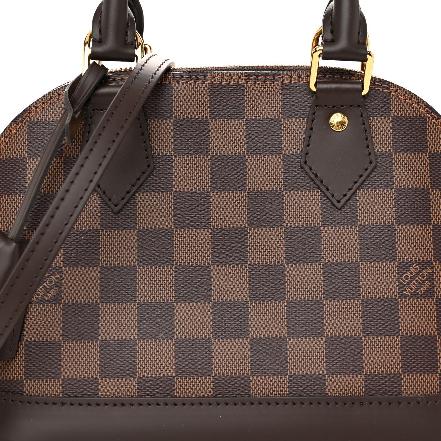 Louis Vuitton Damier Ebene Alma BB 7 of 10