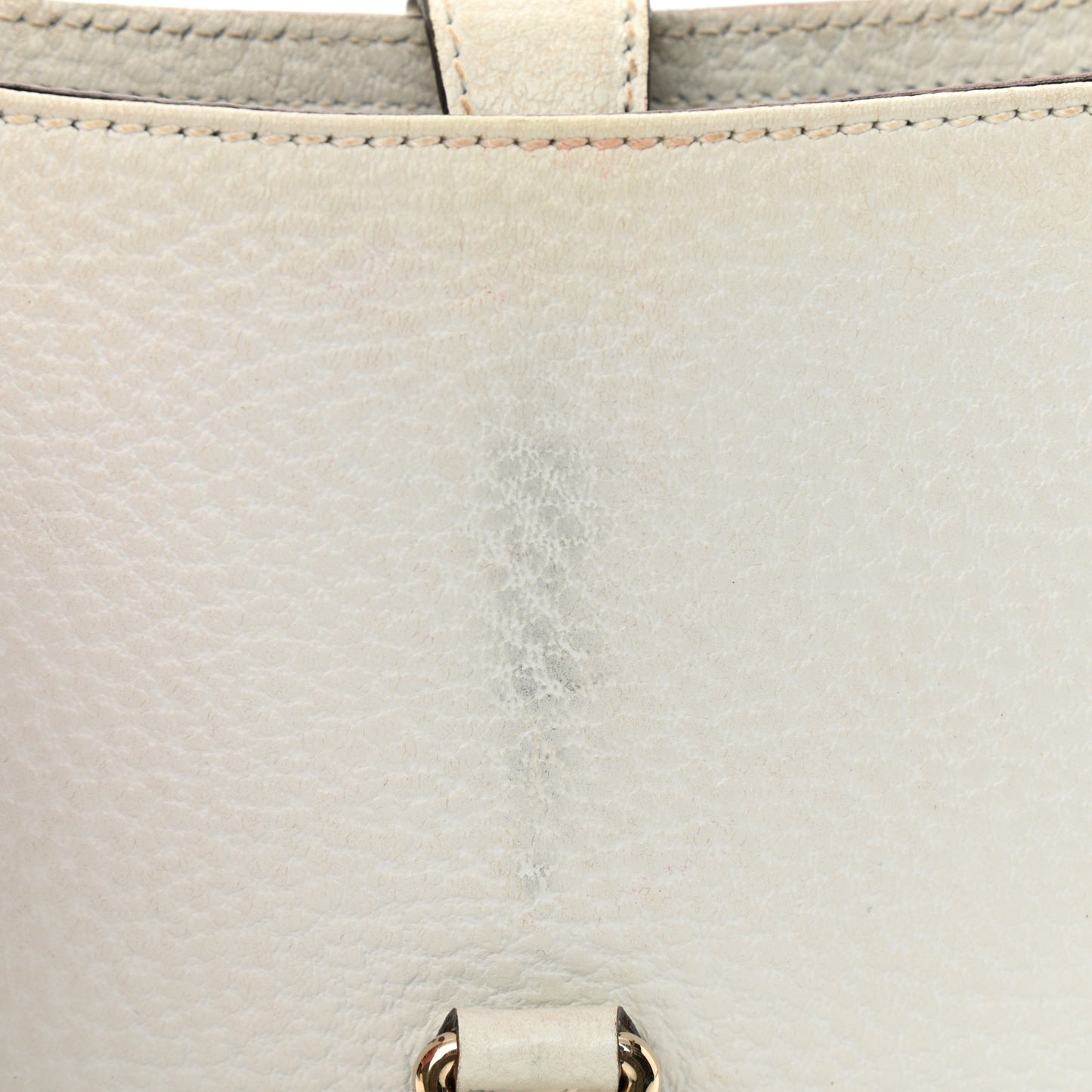 Calfskin Small Jackie O Hobo White