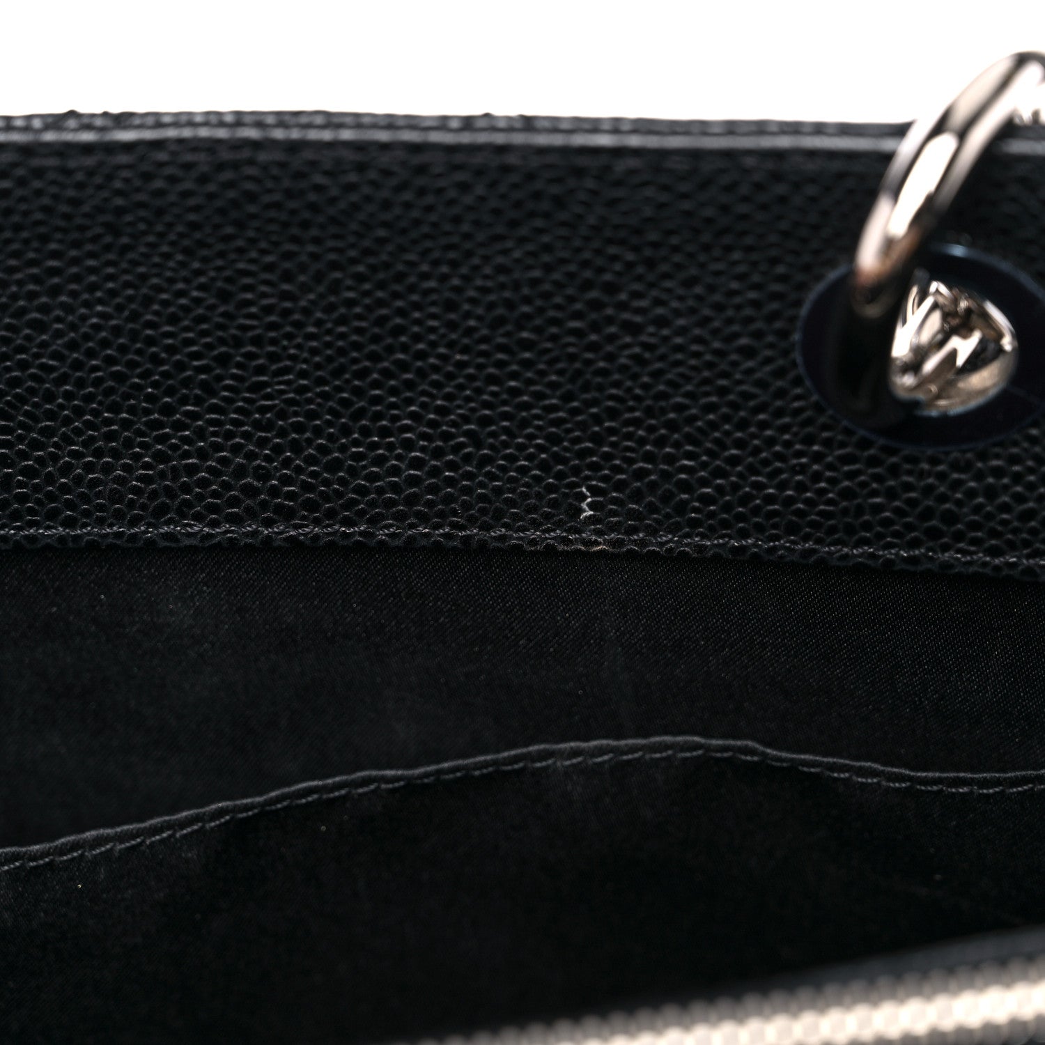 Chanel Caviar Quilted Grand Shopping Tote GST Black 15 of 18