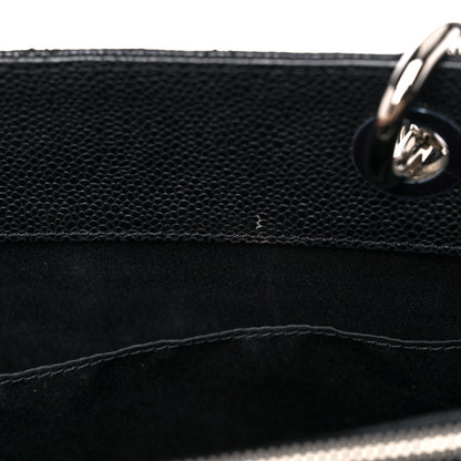 Chanel Caviar Quilted Grand Shopping Tote GST Black 15 of 18