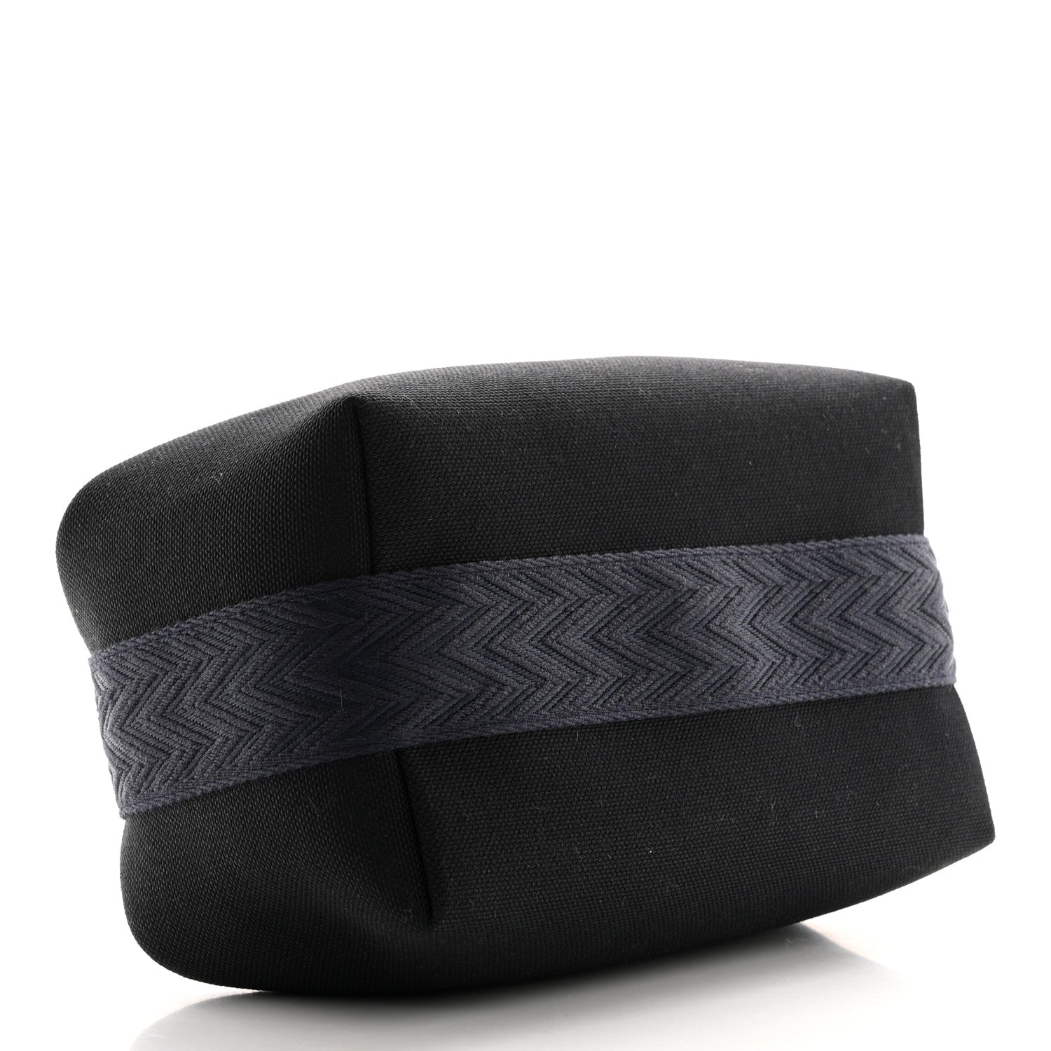 Hermes Canvas Small Bride-A-Brac Pouch Black Bleu Nuit 4 of 6