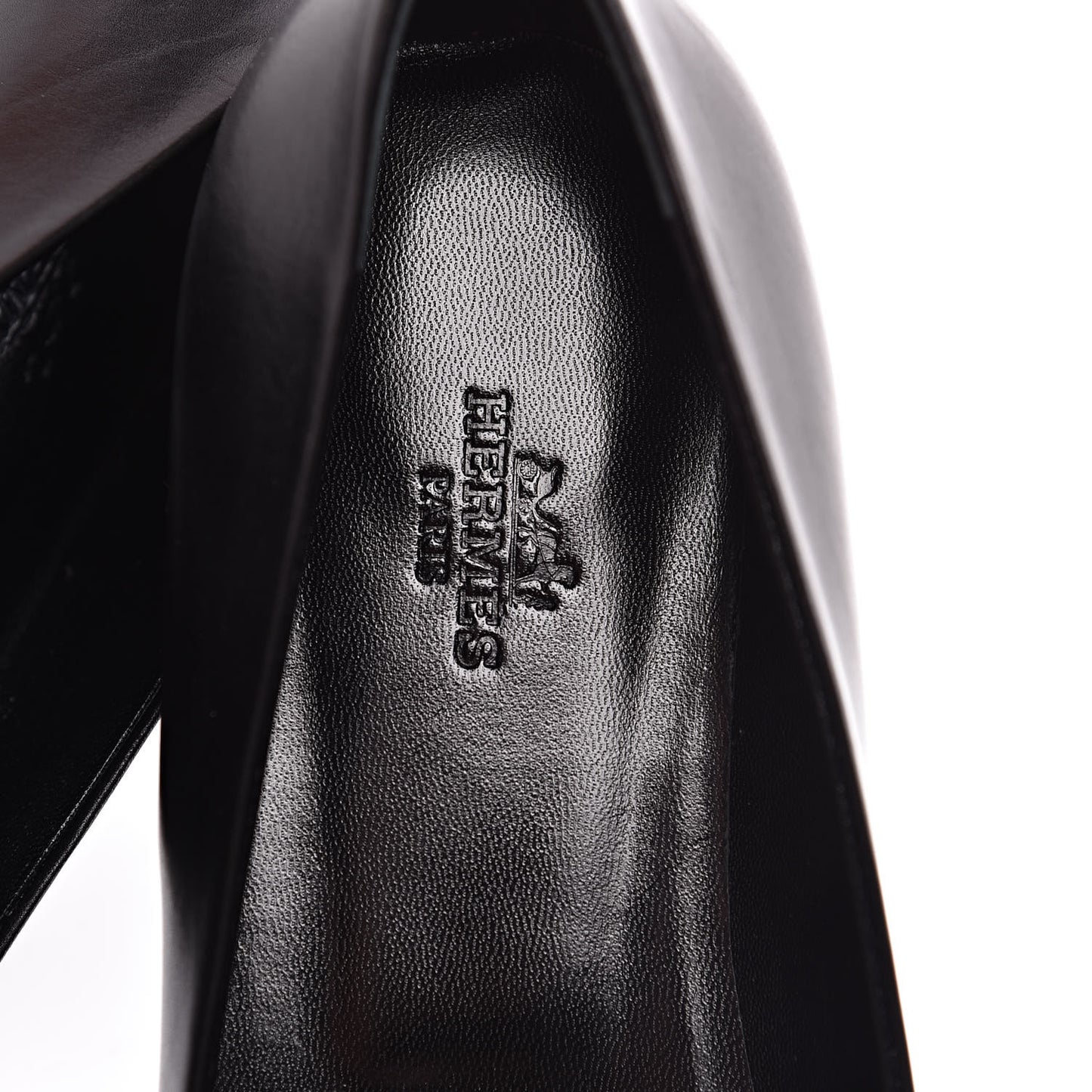 Calfskin Laura Ballerina Flats 39 Black