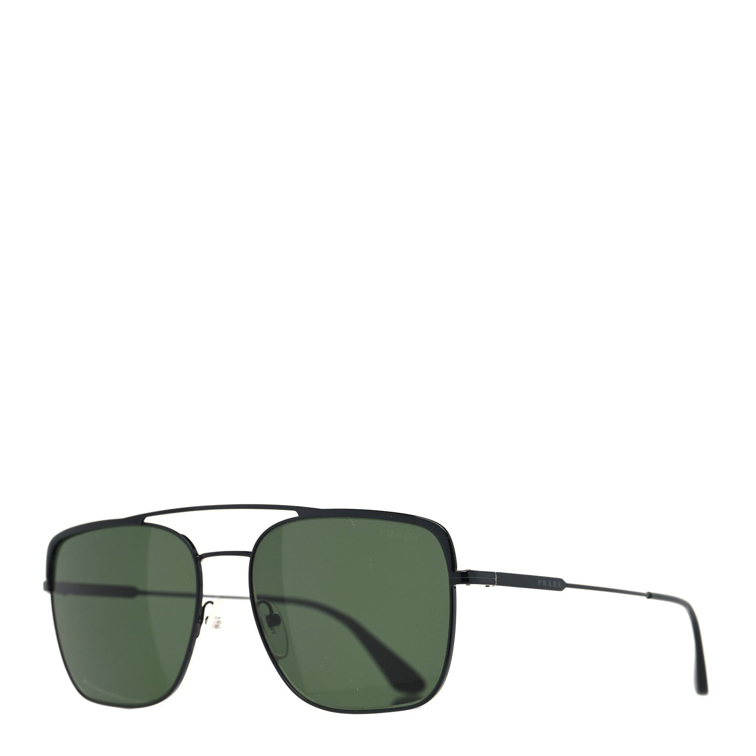 Prada Aviator Sunglasses SPR 53V Black 1 of 8