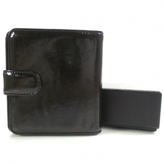 Patent French Wallet Black