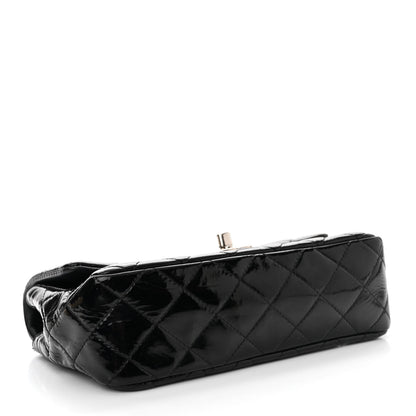 Chanel Patent Calfskin Quilted Mini Rectangular Flap Black 4 of 11