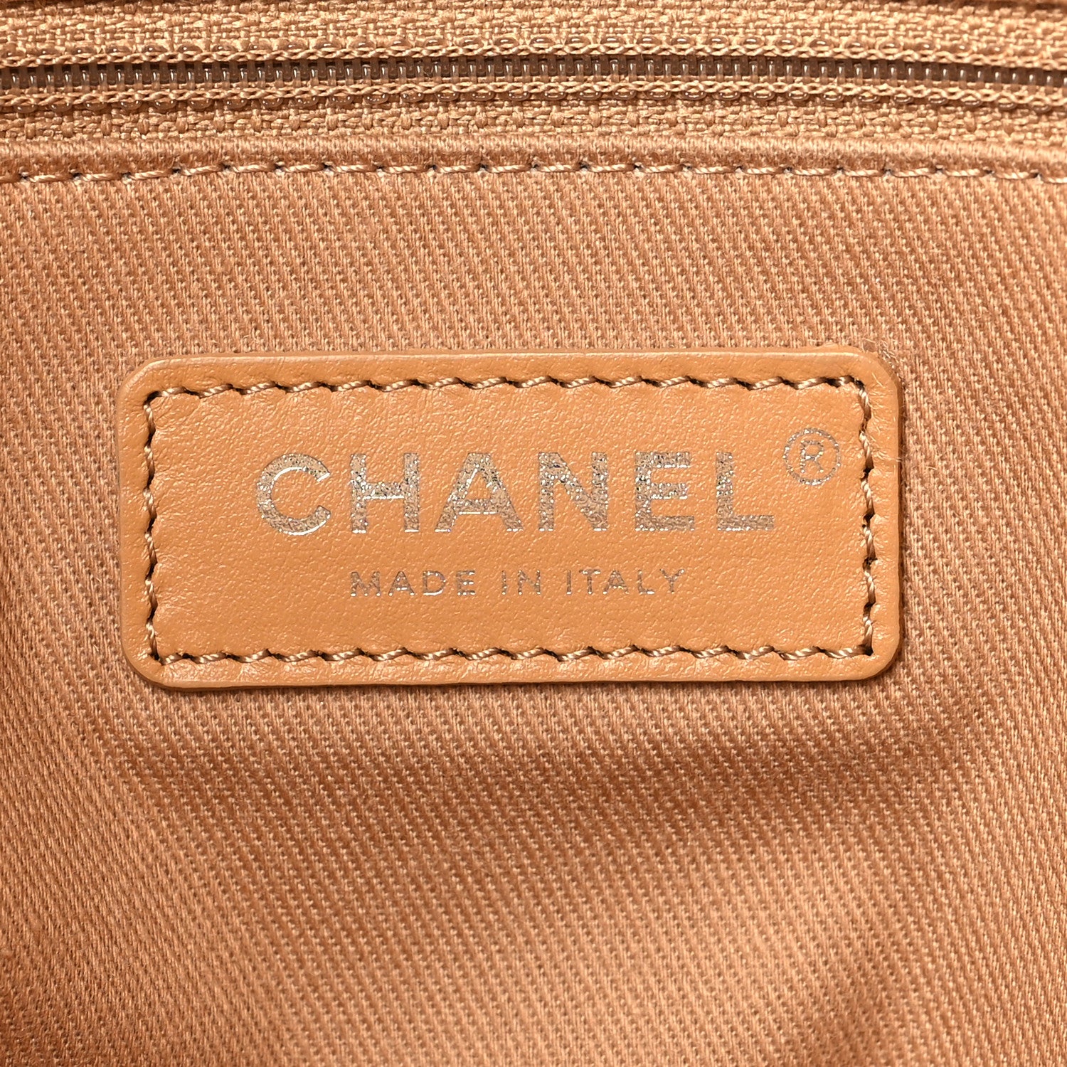 Chanel Mixed Fibers Small Deauville Tote Beige 7 of 11