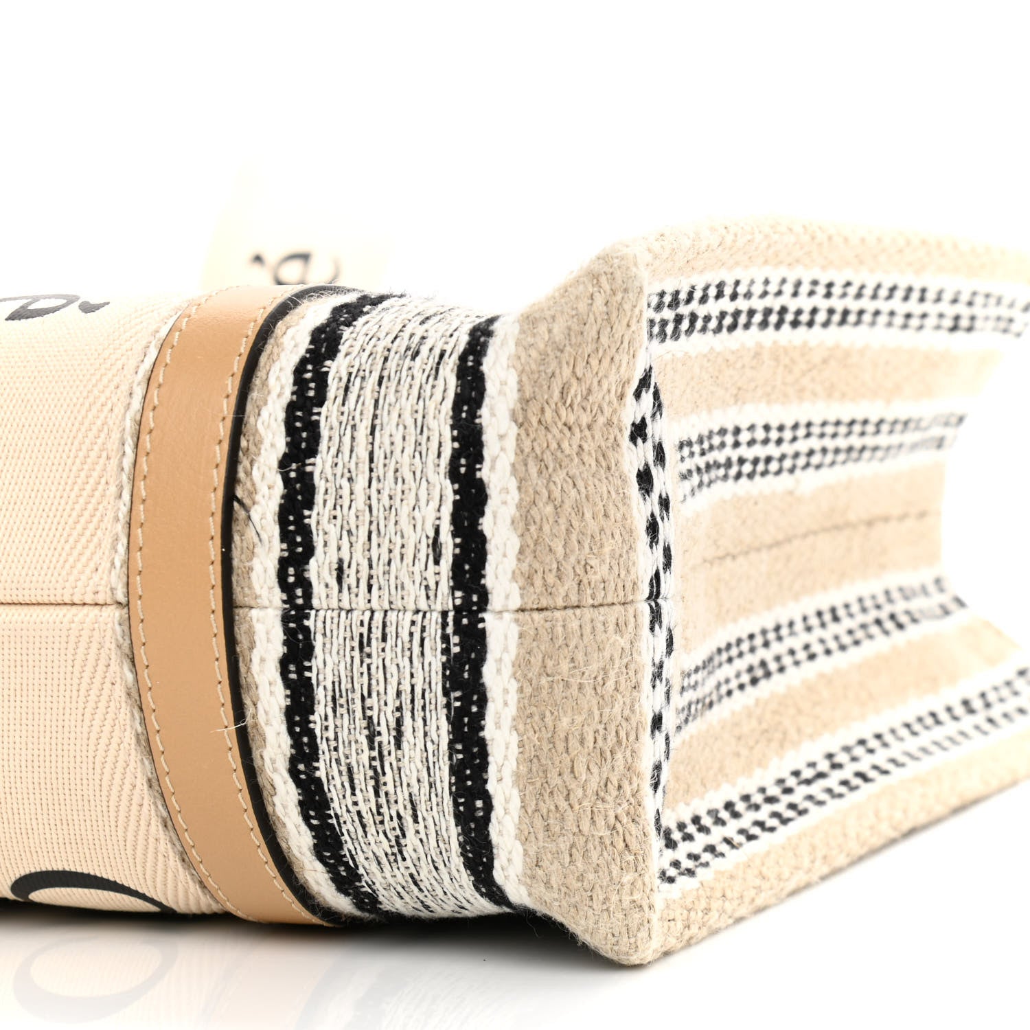 Chloe Knit Medium Woody Ribbon Tote Multicolor 11 of 11