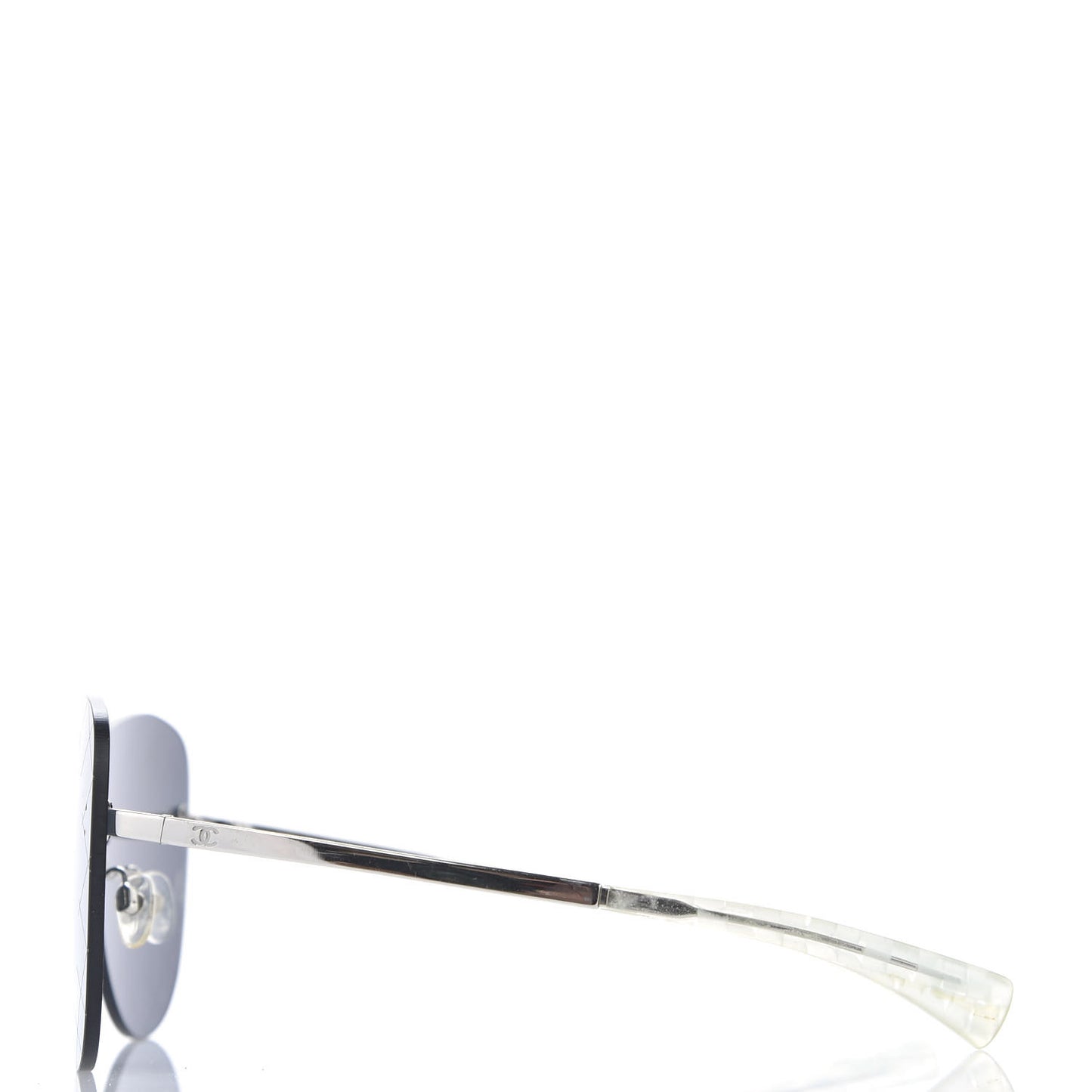 Shield Runway Sunglasses 2747 Silver Grey