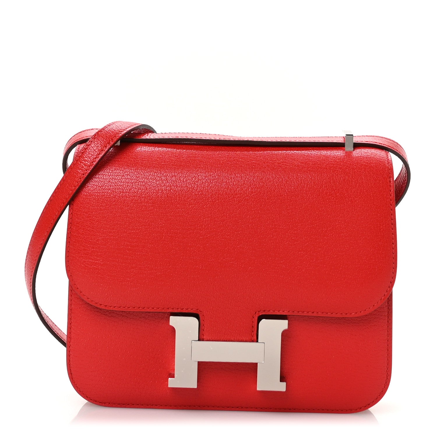 Hermes Chevre Chamkila Constance 18 Rouge De Coeur 1 of 12
