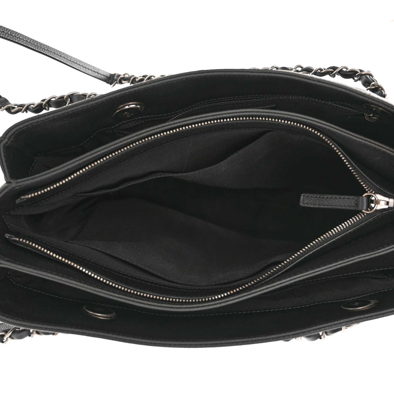 Chanel Caviar Quilted Urban Companion Shopping Tote Black 5 of 10