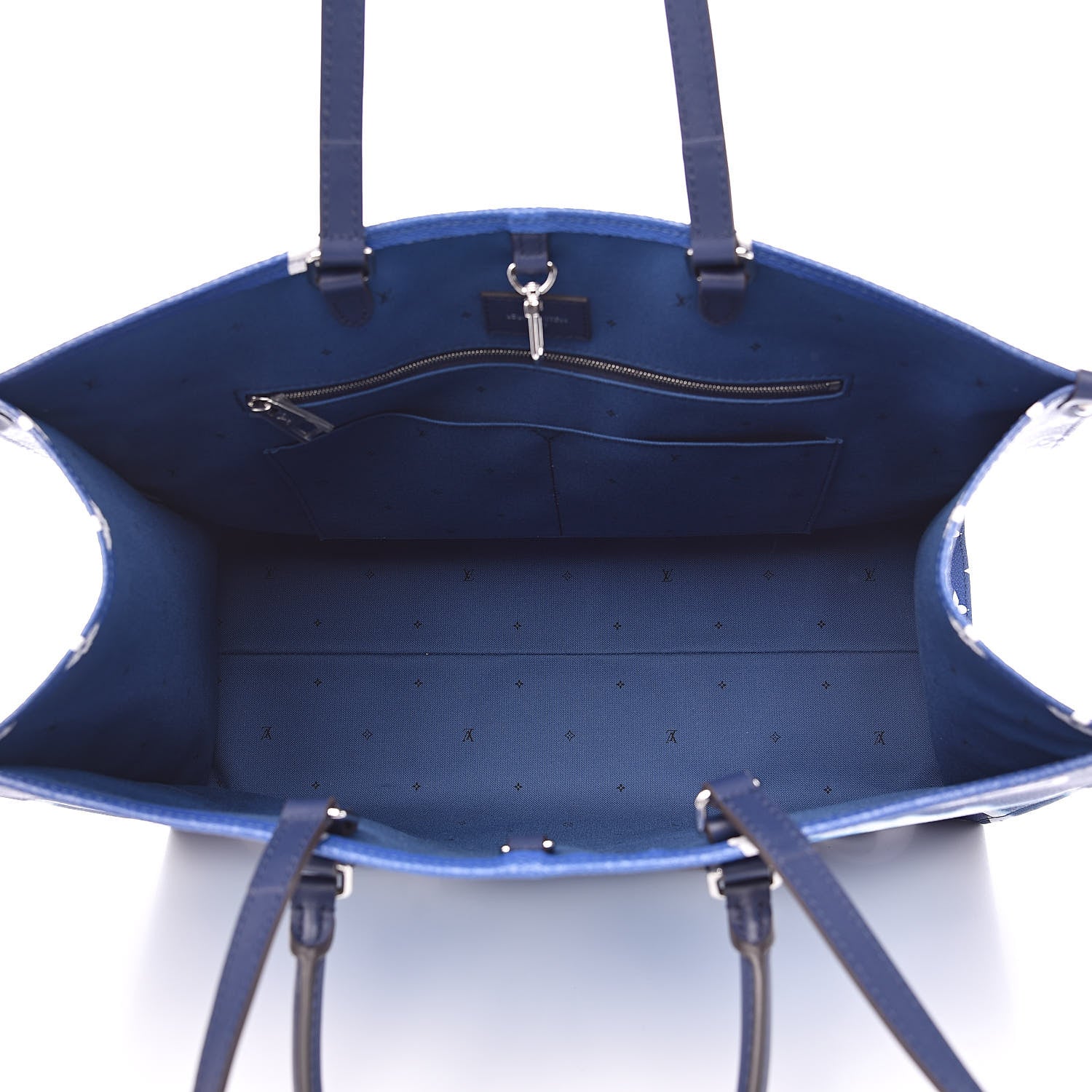 Louis Vuitton Monogram Escale Onthego GM Blue 6 of 10