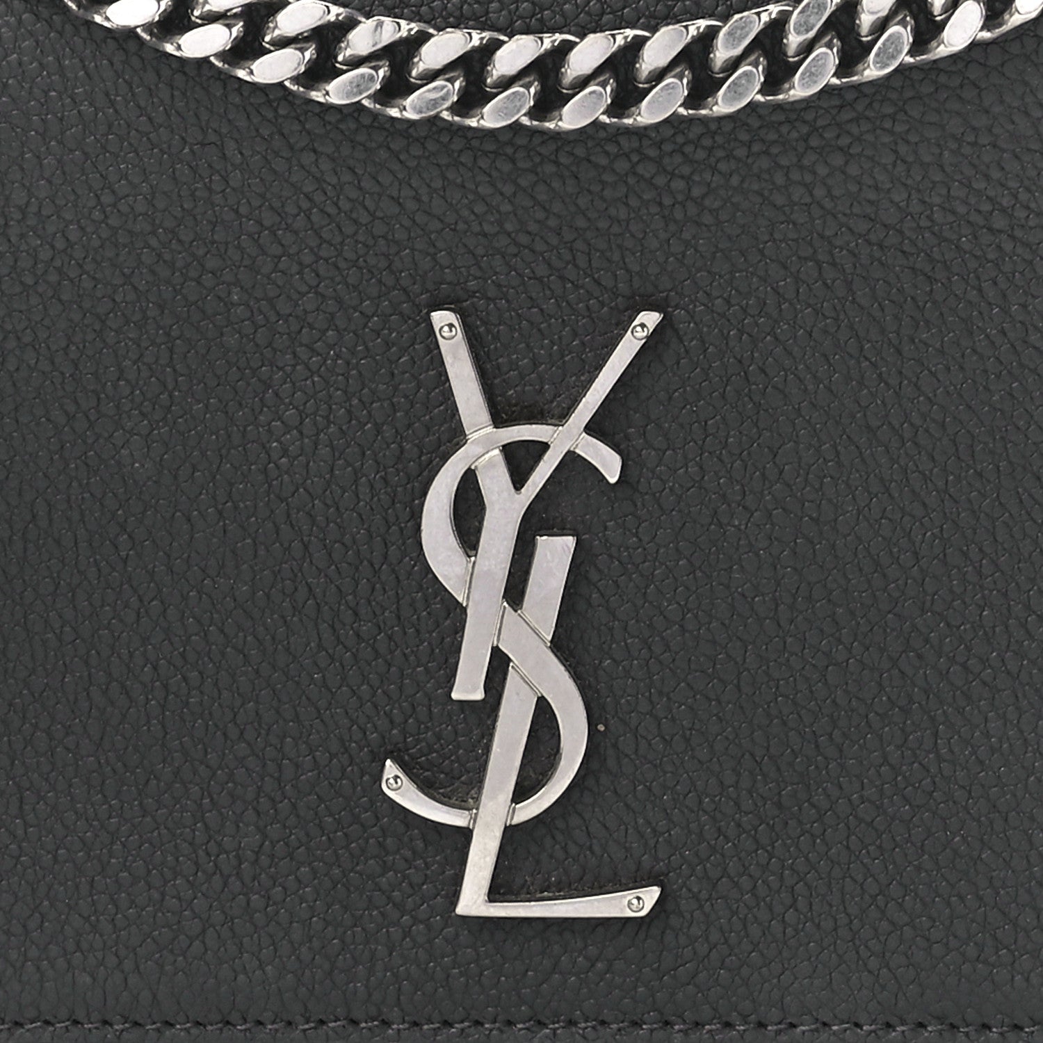 Saint Laurent Calfskin Medium Monogram Sunset Storm 9 of 12