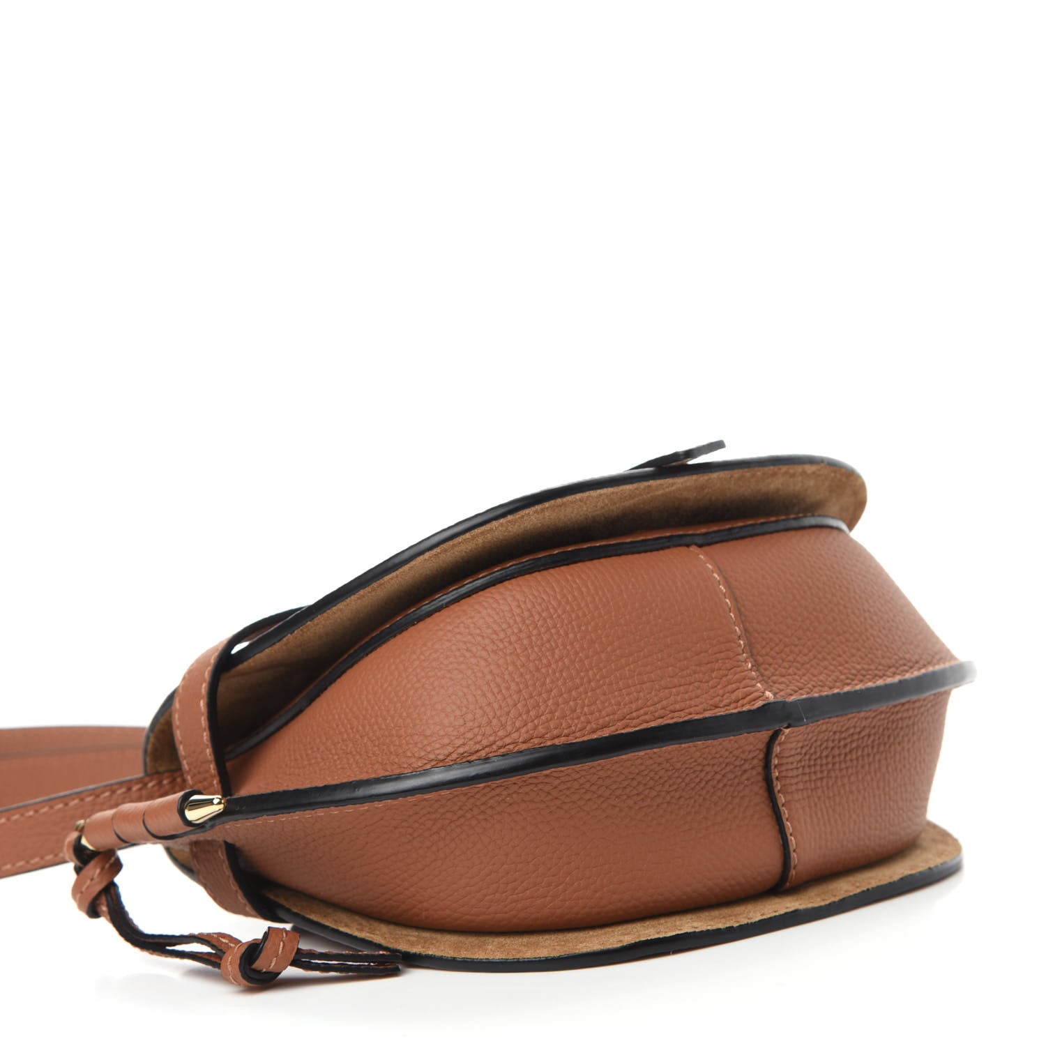 Loewe Pebble Grain Calfskin Mini Gate Dual Bag Tan 4 of 10