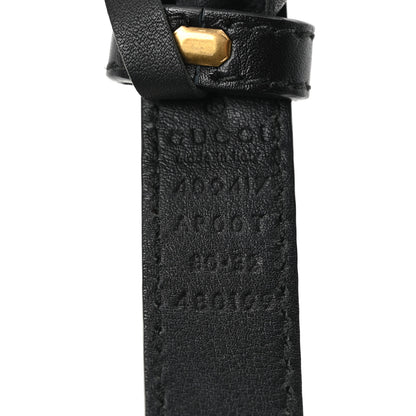 Gucci Calfskin Double G 20mm Belt 80 32 Black 5 of 5