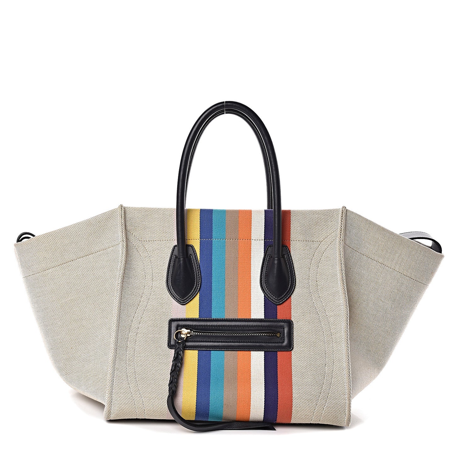 Cotton Canvas Medium Phantom Luggage Multicolor