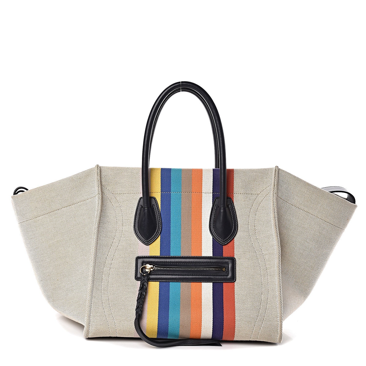 Celine Cotton Canvas Medium Phantom Luggage Multicolor 1 of 10