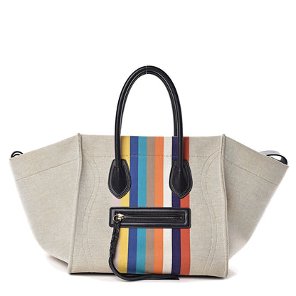 Celine Cotton Canvas Medium Phantom Luggage Multicolor 1 of 10