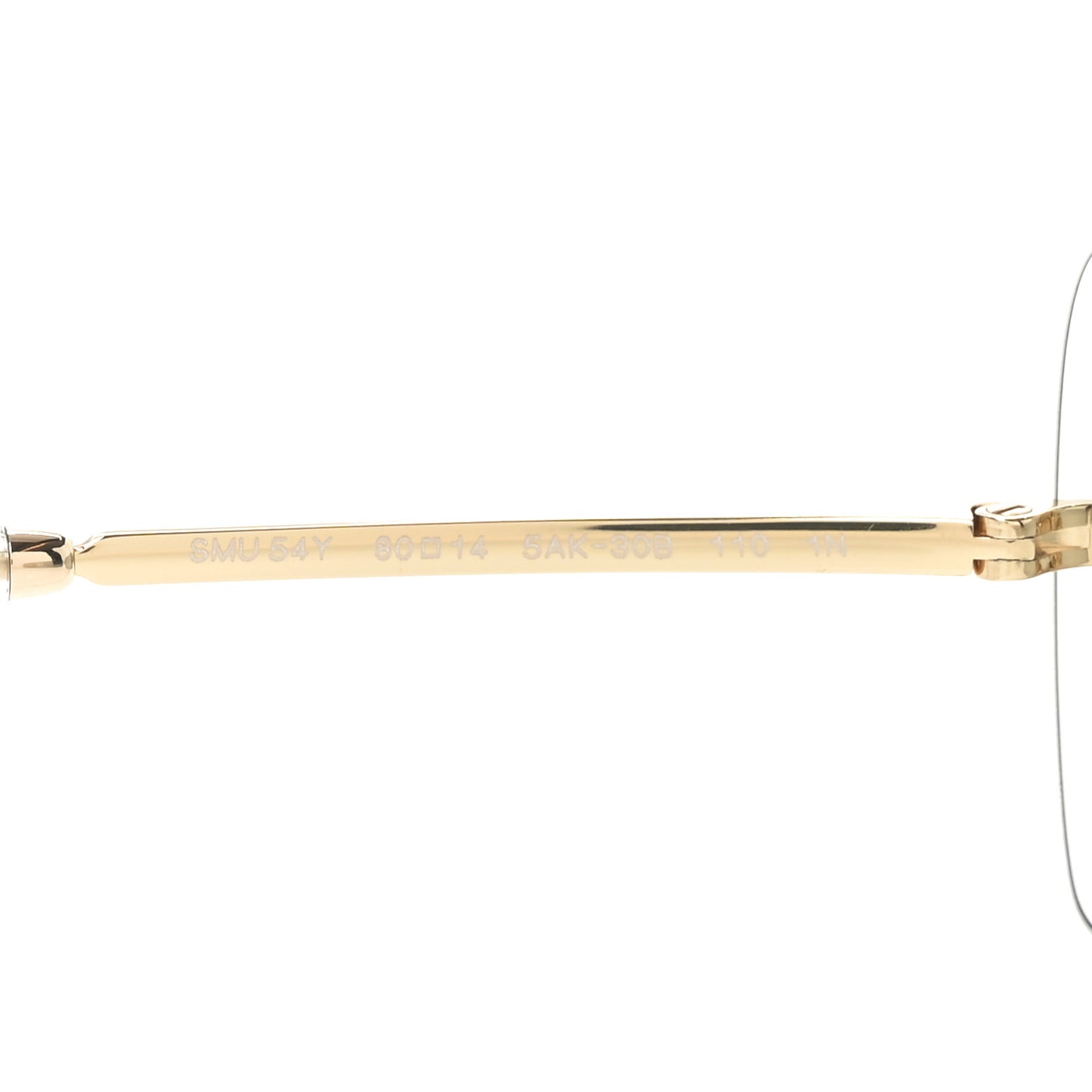 Metal Runway Sunglasses SMU54Y Gold