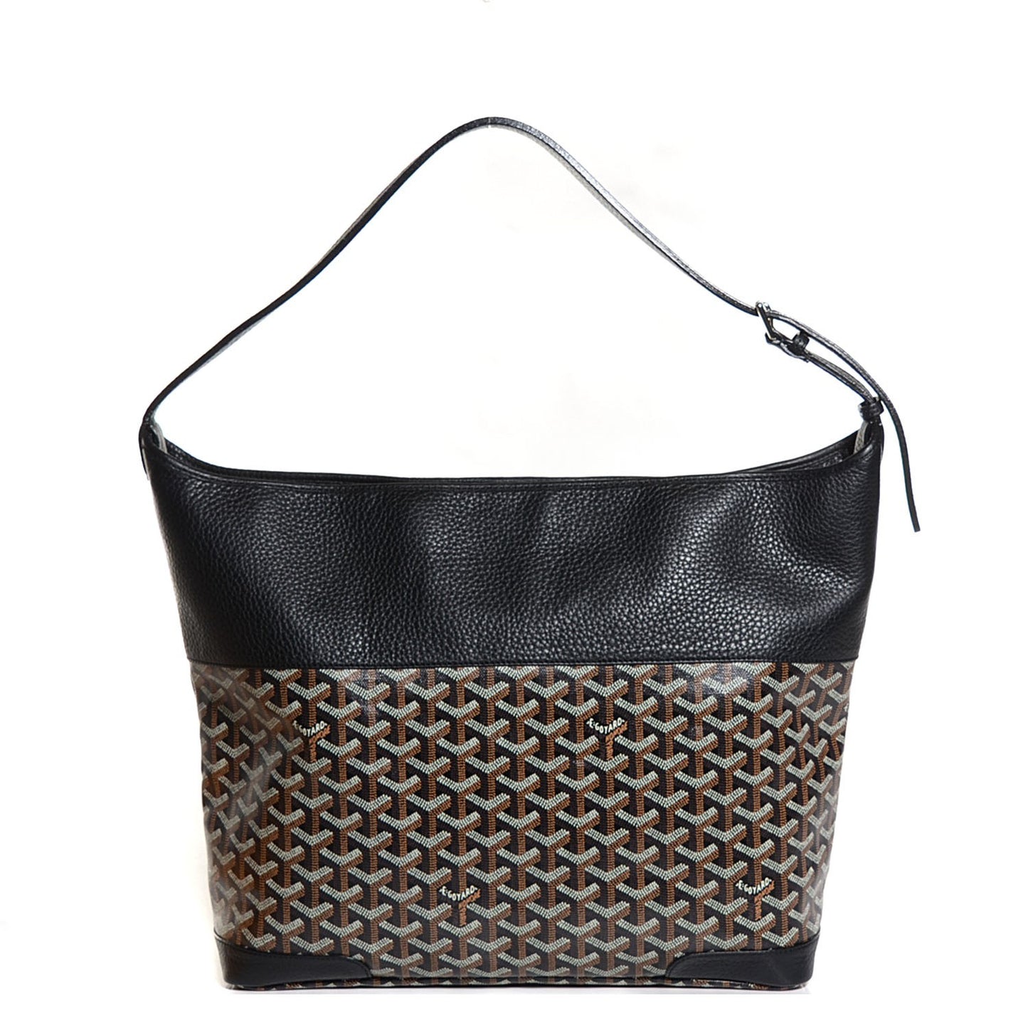 Goyardine Grenadines Hobo Black