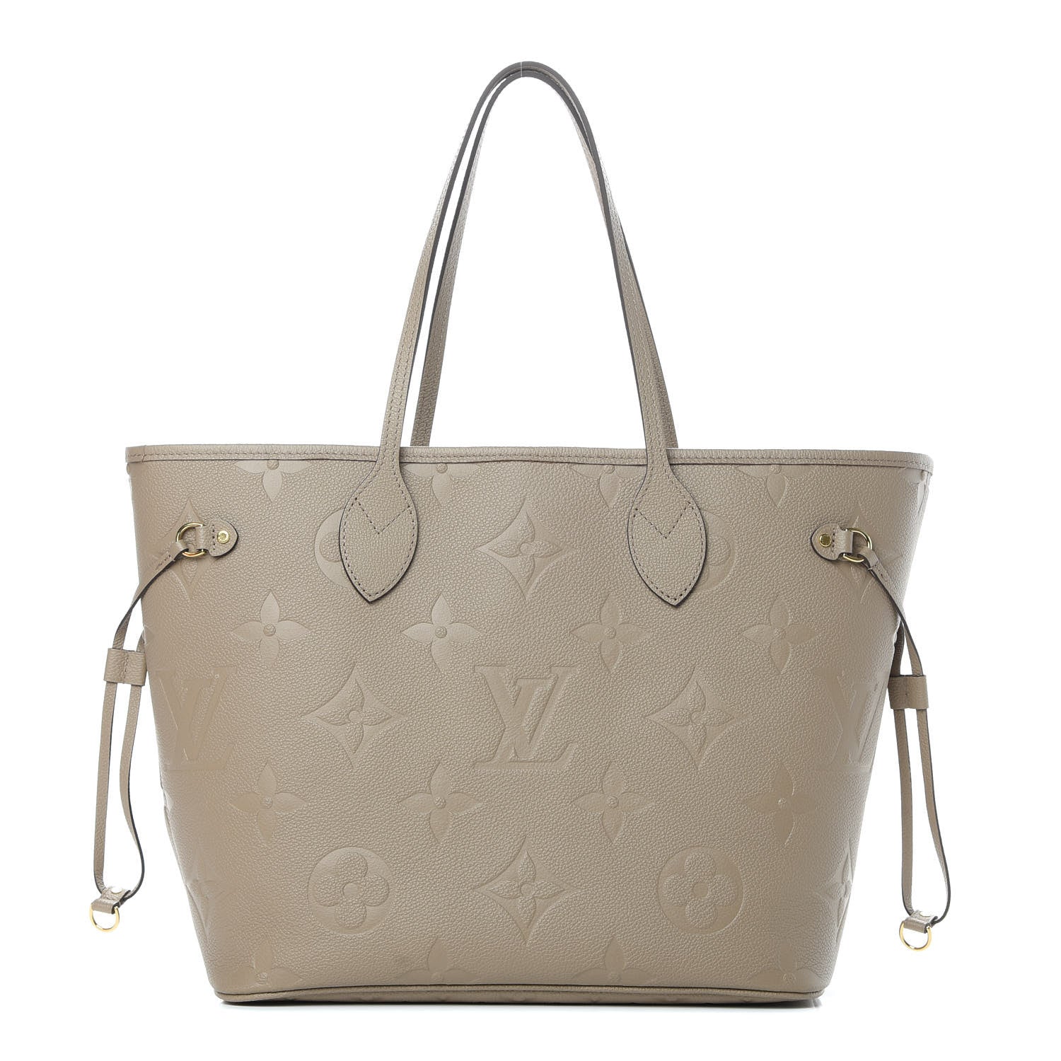 Louis Vuitton Empreinte Monogram Giant Neverfull MM Tourterelle 1 of 11