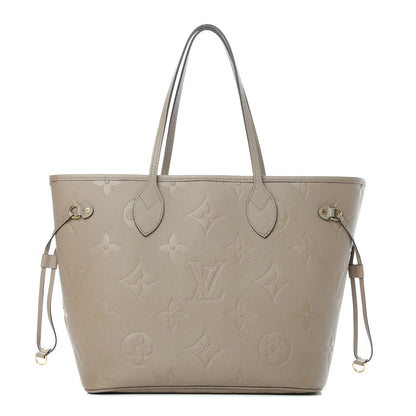 Louis Vuitton Empreinte Monogram Giant Neverfull MM Tourterelle 1 of 11