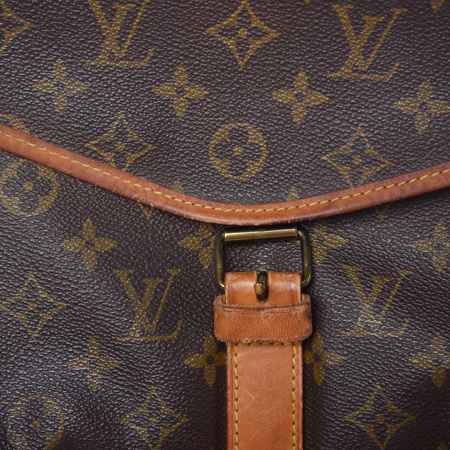 Louis Vuitton Monogram Saumur 35 10 of 14