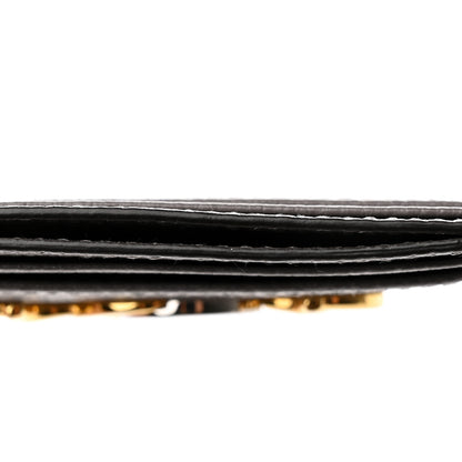 Gucci Grainy Calfskin Zumi Card Holder Dusty Grey 10 of 11