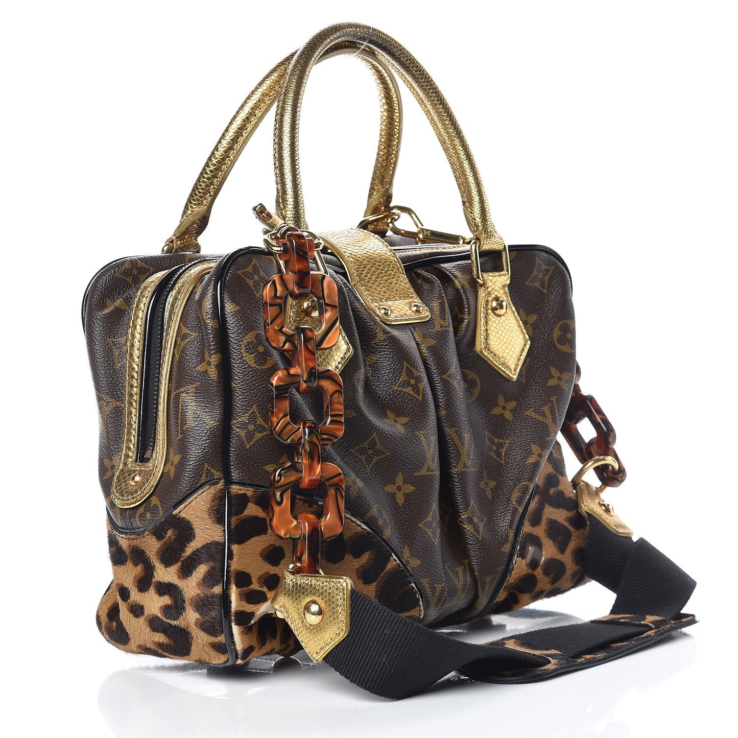 Monogram Leopard Adele