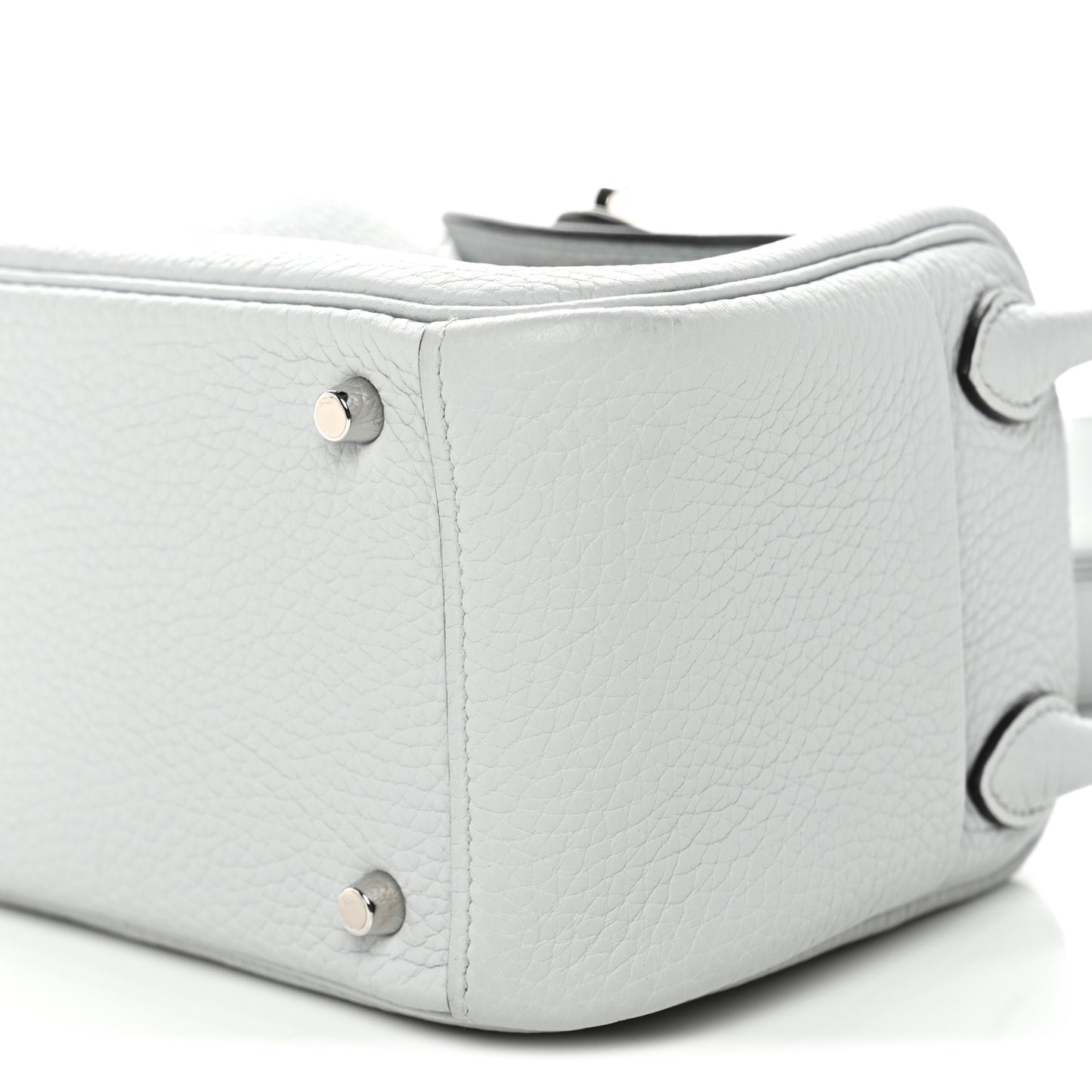 Taurillon Clemence Mini Lindy 20 Bleu Pale